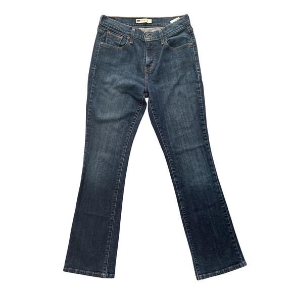Levis 515 Bootcut Jeans Womens Sz 6 28x31 Blue Mid Rise country Boot Cut - Picture 1 of 15